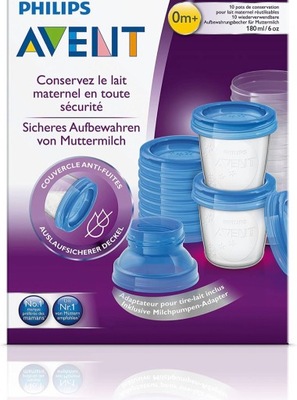 Pojemnik na mleko Philips Avent 180 ml 10 szt.