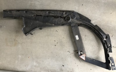 Bmw 5 gt f07 захист крила ліва 7042983..... фото №1