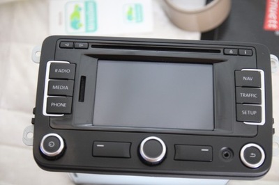 Радио cd mp3 aux navi навигация дисплей rns315 5p0035192h seat alhambra фото №1