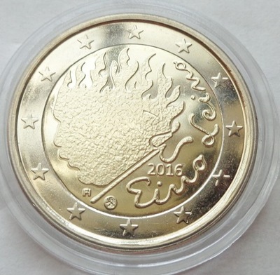 FINLANDIA - 2 EURO - 2016 - Eino Leino