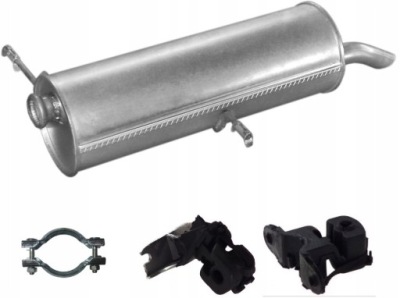 Citroen c4 1.6 2004- 8/2008 хэтчбек coupe гаситель конечный фото №1