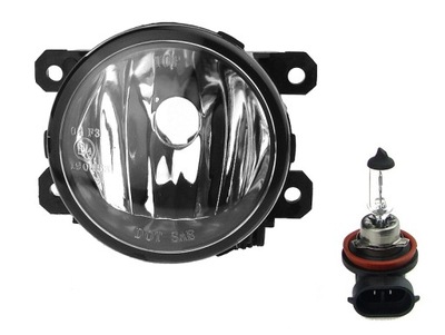 Правий протитуманна фара + лампочка h11 peugeot partner 2012- фото №1