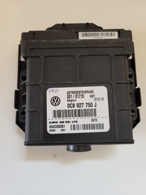 КОМПЬЮТЕР БЛОК УПРАВЛЕНИЯ КОРОБКИ ПЕРЕДАЧ VW 0C8927750J