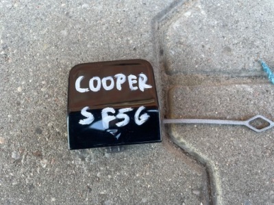 Заглушка фаркоп буксирувальний mini cooper s f55 f56 фото №1