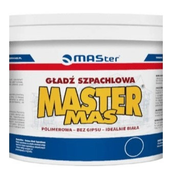 Gładź szpachlowa MASTER MAS 5kg MASTER