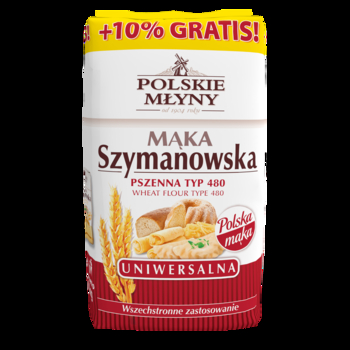 Polskie Młyny Mąka Szymanowska Uni typ 480 1,1kg