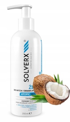 SOLVERX ATOPIC SKIN ŻEL D/MYCIA 200ml