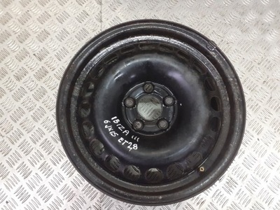 LLANTA 15” DE ACERO SEAT IBIZA 3  