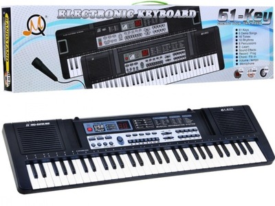 Keyboard z lekcjami dla dzieci 5 Mikrofon Nagrywanie USB - model nr 829