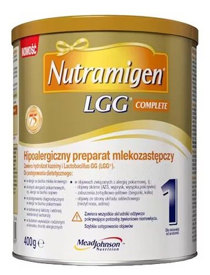 Nutramigen 1 LGG Complete mleko modyfikowane 400 g