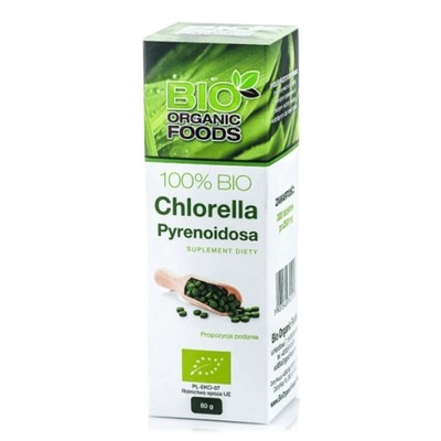 BIO ORGANIC FOOD 100% BIO Chlorella Pyrenoidosa