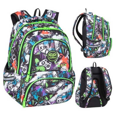 Plecak szkolny 4 komorowy CoolPack SPINER PEEK A BOO 24 l