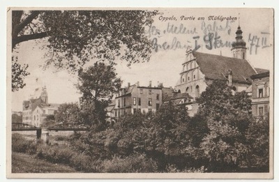 OPOLE. Oppeln. Partie am Mühlgraben