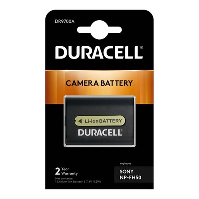 Bateria Duracell DR9700A do Sony NP-FH30 NP-FH40