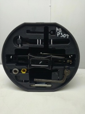 Peugeot 307 вкладыш колеса набор домкрат фото №1