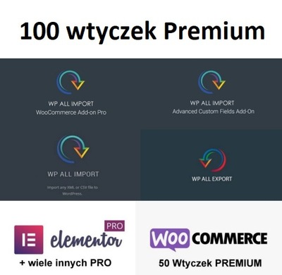 WP All Import i Export Elementor Pro WooCommerce