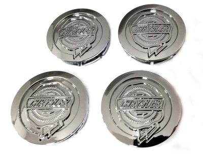 4 PIEZAS CHRYSLER TAPACUBOS KAPSLE DEKLE ALUFELG 54MM 4 PIEZAS  