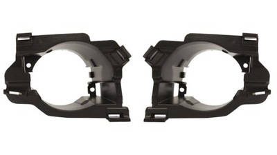 Решётка радиатора решётка рамка лампы противотуманной противотуманной фары l+p dacia logan 09-13 фото №1