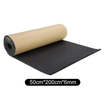 200X50CM CAR SOUND DEADENING MATE 3/6/10MM SOUND ABSORBEDOR FOAM HALAS ~7760  