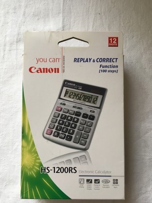 Kalkulator canon hs-1200rs