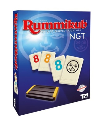 RUMMIKUB NGT Oryginalny GRA PLANSZOWA LOGICZNA