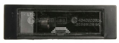 Alfa romeo 156 159 fiat лампа освещение номерного знака фото №1