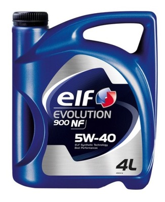 OLEJ 5W-40 ELF EVOLUTION 900 NF 4L