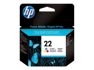 HP 22 Kolorowy Tusz Oryginalny C9352AE