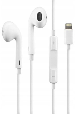 ORYGINALNE Słuchawki APPLE Earpods do iPhone Lightning MMTN2ZM/A