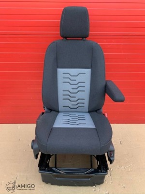 Сиденье пассажира правый с подогревом ford transit mk8 lub custom ecko фото №1