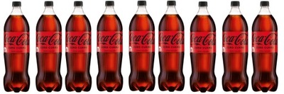 9x 1,5L COCA COLA ZERO bez cukru ZGRZEWKA