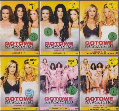 Gotowe na wszystko sezon 3 [6DVD] komplet