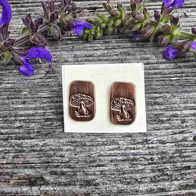 Miedziane sztyfty muchomorki