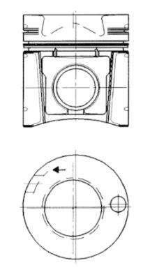 JUEGO DE REPARACIÓN PISTONES / CASQUILLOS CYLINDROWE KOLBENSCHMIDT 93231960  