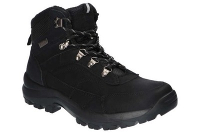 CY58 TREKKINGI BUTY ZIMOWE SKÓRZANE MĘSKIE BK 41