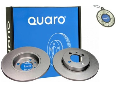 ДИСКИ ТОРМОЗНЫЕ ПЕРЕД QUARO QD0213 + ZAPACH