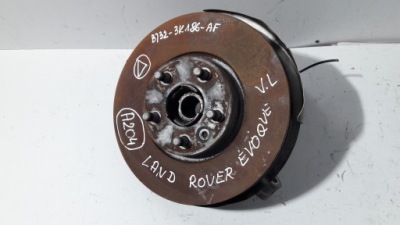 Land rover evoque поворотный кулак левый перед ступица bj32-3k186-af фото №1