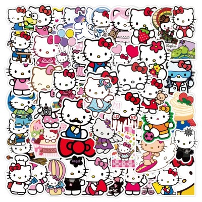 Naklejki Hello Kitty 40 sztuk