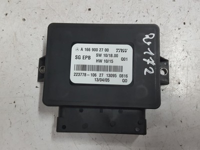 Mercedes slk r172 w172 11r- модуль тормоза ручного a1669002700 фото №1