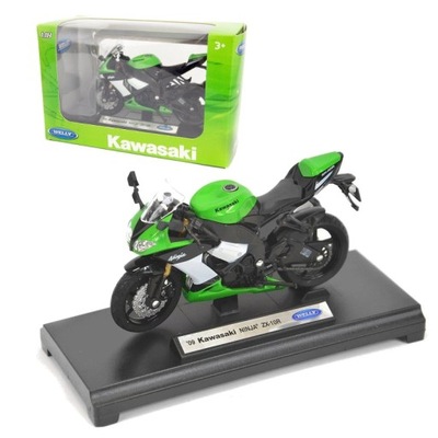 Kawasaki ZX-10R model motocykla skala 1:18 Welly