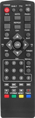 Porządny Pilot dekoder TUNER VAKOSS DB-619 DB619 DB646 DB647 DB-646 DB-647