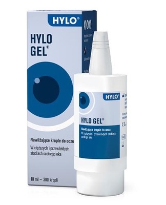 HYLO-GEL Krople do oczu - 10 ml