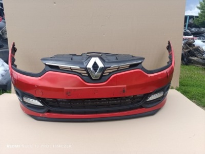 Бампер передний перед противотуманные фары tennp renault megane 3 2 рестайлинг фото №1