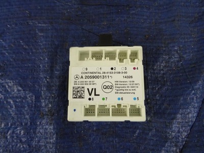 Модуль дверь mercedes w205 w253 фото №1