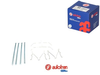 Набор монтажный тормозных колодок перед lexus lx toyota land cruiser land фото №1