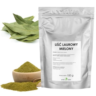 LIŚĆ LAUROWY PROSZEK liść laurowy mielony 100g