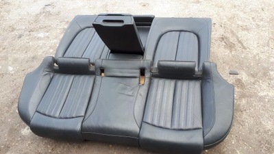 A7 4g заднє сидіння спинка задня шкіра sline czarna фото №1