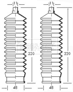 Набор защита редуктор поворот. ford - power руль bsg3040 фото №1