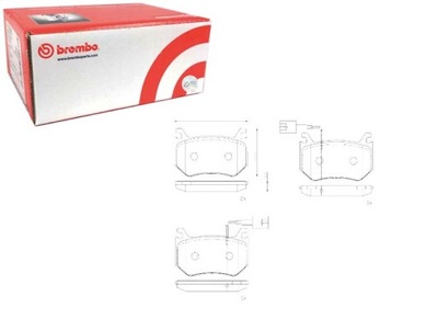 Тормозные колодки тормозные alfa romeo giulia 952_ 10 15- alfa romeo stelvio фото №1