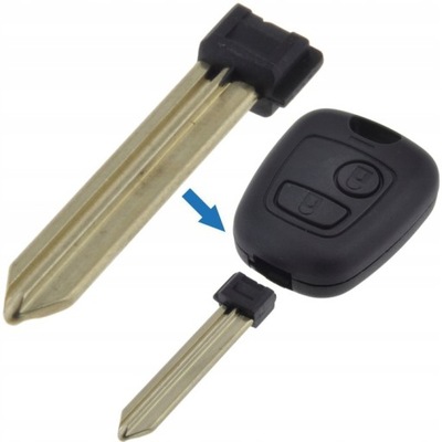 Grot surowy kluczyk CITROEN BERLINGO XSARA SX9